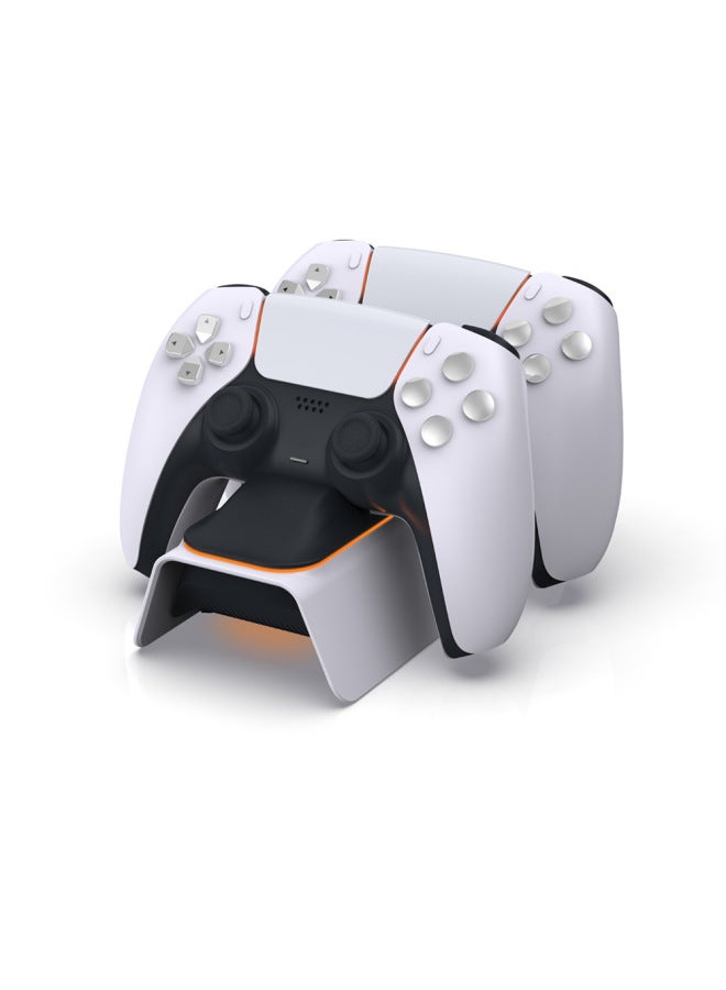 أبيجا مقعد شحن لاسلكي سريع لجهاز PS5، قاعدة شحن مزدوجة للعصا اللاسلكية لجهاز PS5، شاحن عصا الألعاب PS5، طراز TP5-0521 - Image 3