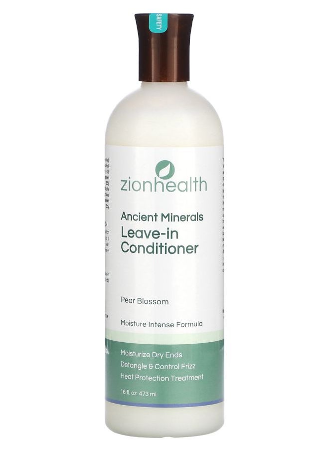 Zion Health Ancient Minerals Leave-in Conditioner Pear Blossom 16 fl oz (473 ml) 