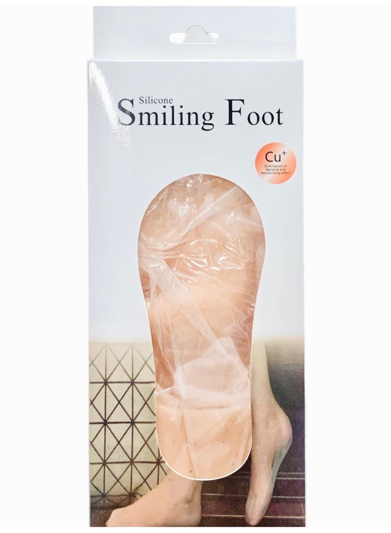 2-Piece Silicon Heel Crack Guard Foot Full Length And Silicon Gel Protector - Image 1