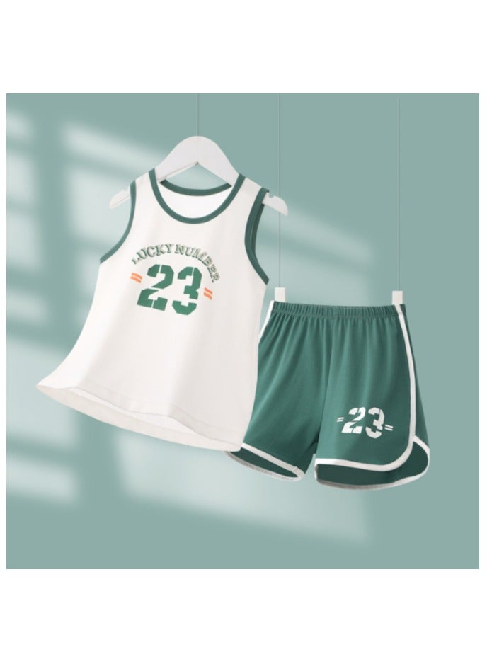 KUYING Unisex Children's Soccer Jersey Set - Image 1