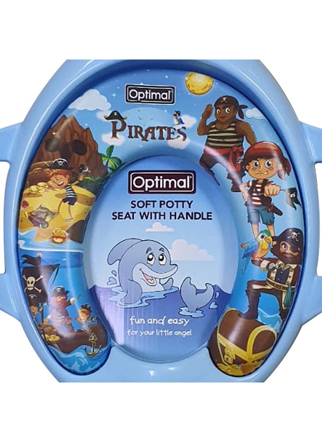 Optimal Potty Training Seat, 8 Months +, Blue  - Image 5