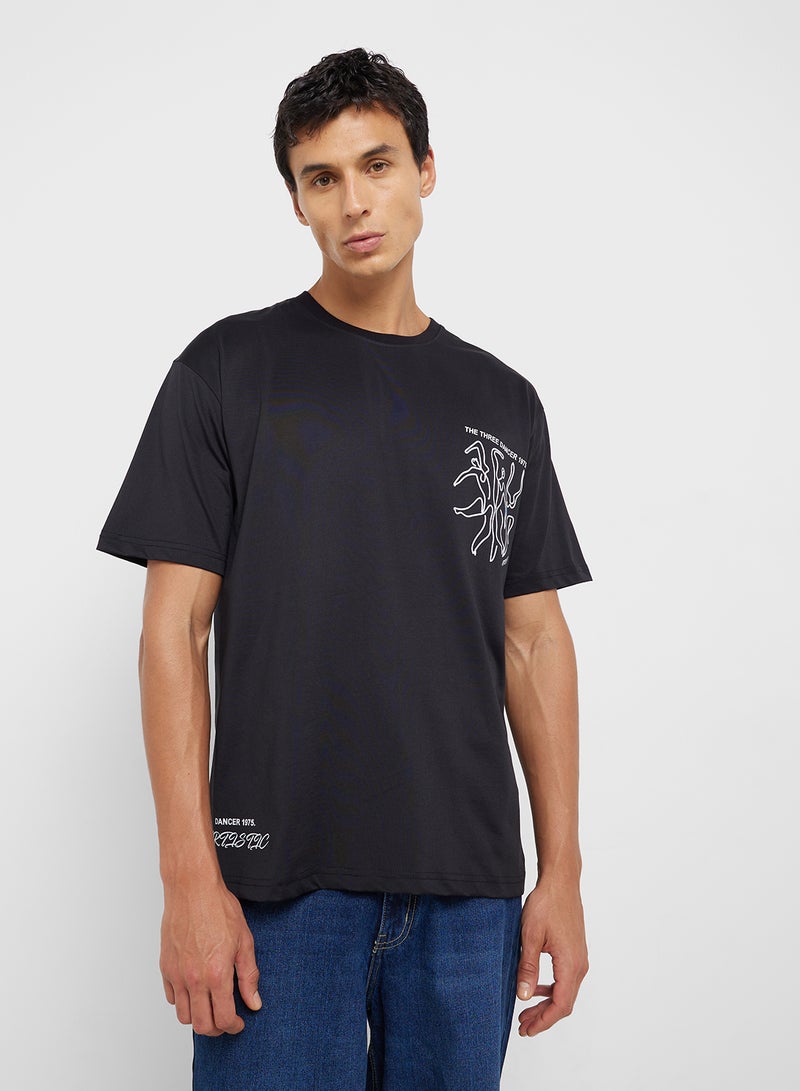 سفنتي فايف تيشيرت أوفر سايز برسومات - Image 2