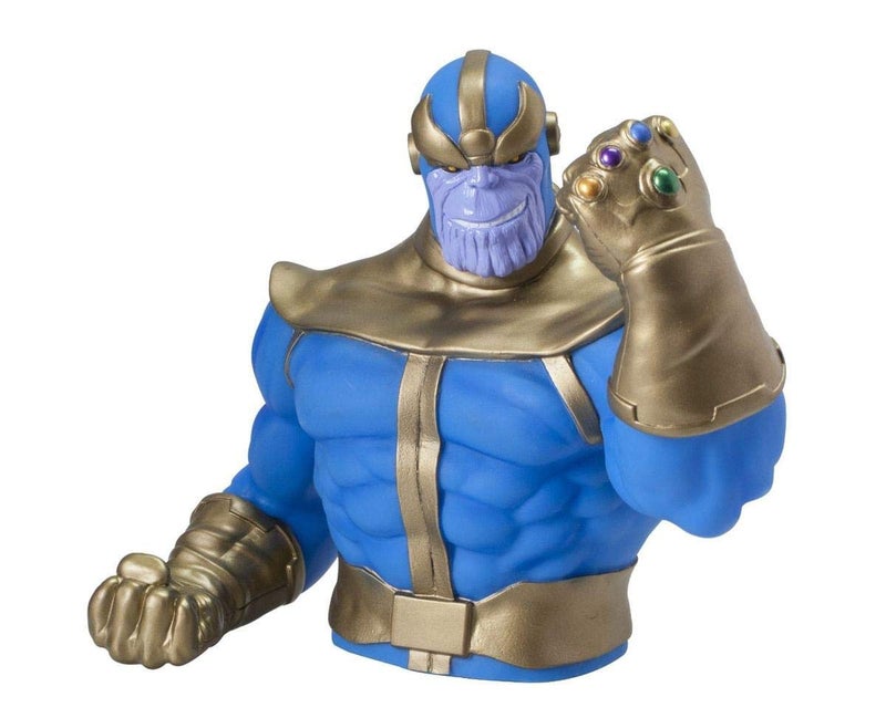 Marvel Thanos PVC Bust Bank,Multi-colored,4" - Image 2