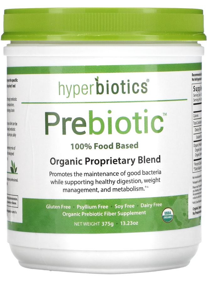 Hyperbiotics Prebiotic Organic Proprietary Blend 13.23 oz (375 g)