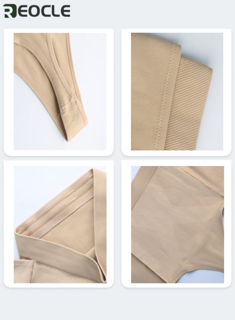 REOCLE Women's Multi-Setting Hook-and-Eye Waist Trainer Contoured Elasticated Body Shaper with Adjustable Tightness Breathable Material & Discreet Design for Waist & Tummy Support - Image 3