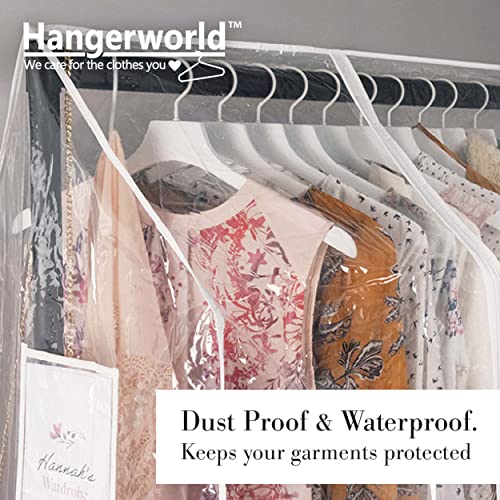 HANGERWORLD 3ft Clothes Garment Rack Cover with Zipper, Showerproof, Breathable, Dust Protector for Garment Rack COVER ONLY (36"x24"x65") - Image 5