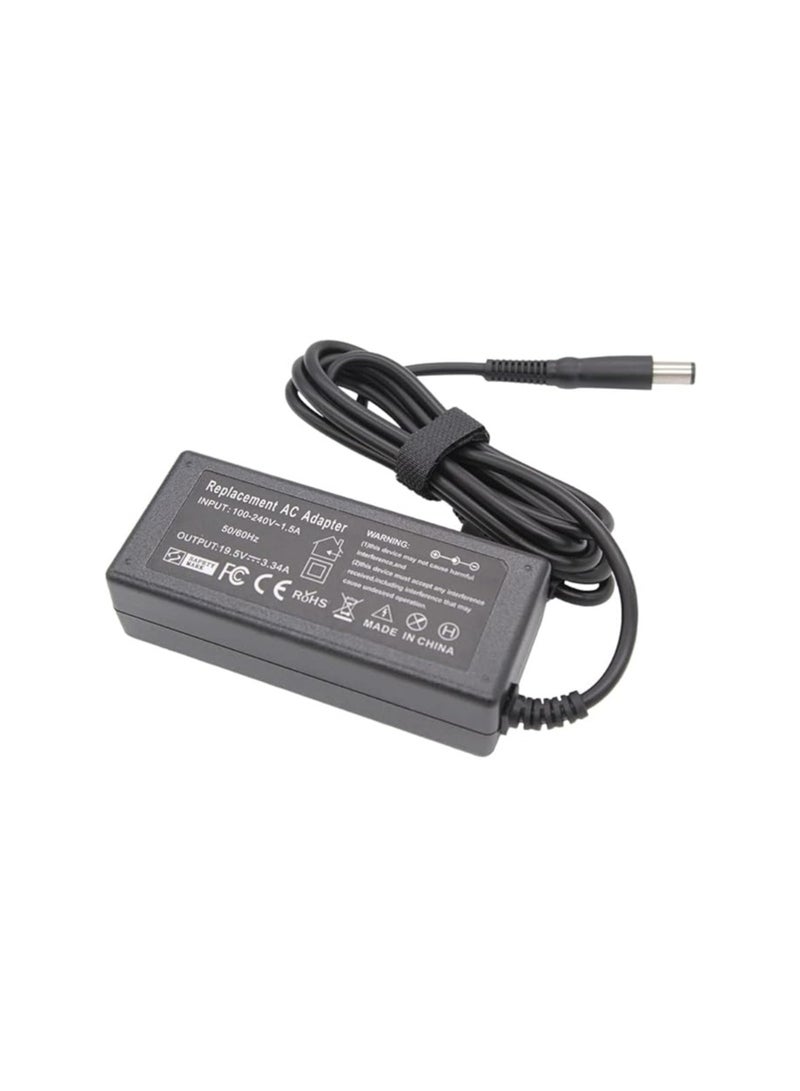 Terabyte 19.5V 3.34A 7.4x5.0mm 65W Charger laptop adapter for dell  Latitude 2120,2100,2110,D430 D400 D410 with UK Plug Cable - Image 2