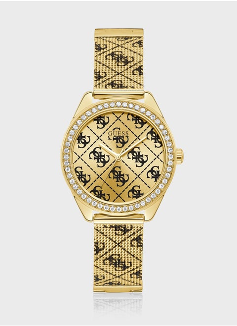 Claudia Mesh Strap Analog Watch
