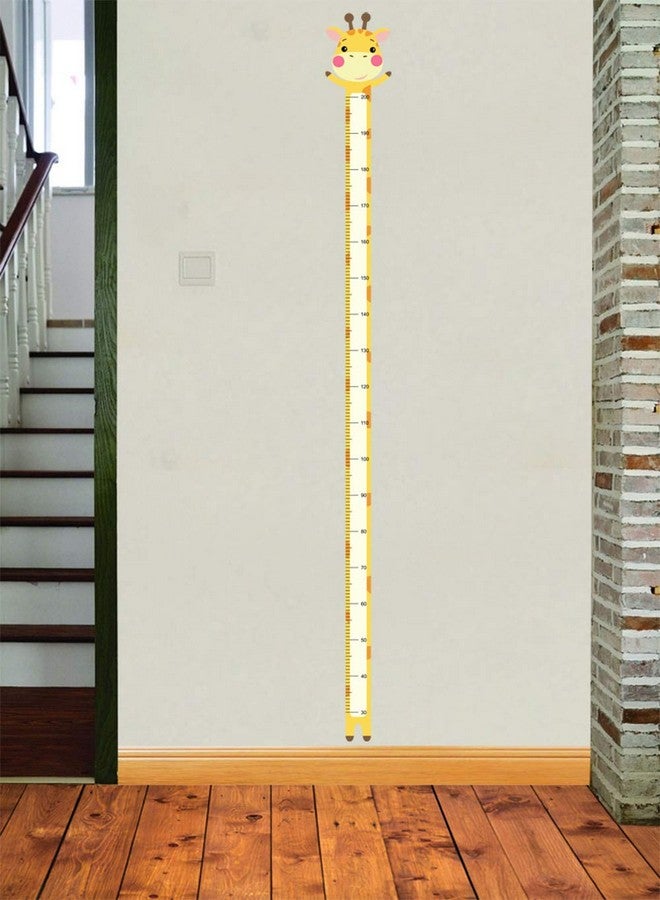 Boodecal 7 Inch X 6.6 Ft Giraffe Cute Animal Cartoon Version Growth Chart For Kids Height Chart Ruler Wall Decor For Measuring Kids Boys Girls Removable Vinyl Wall Decals Stickers For Children Room Nursery - Image 4