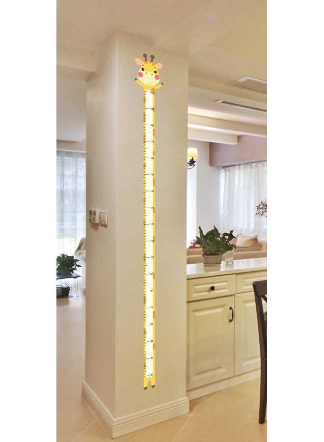 Boodecal 7 Inch X 6.6 Ft Giraffe Cute Animal Cartoon Version Growth Chart For Kids Height Chart Ruler Wall Decor For Measuring Kids Boys Girls Removable Vinyl Wall Decals Stickers For Children Room Nursery - Image 5