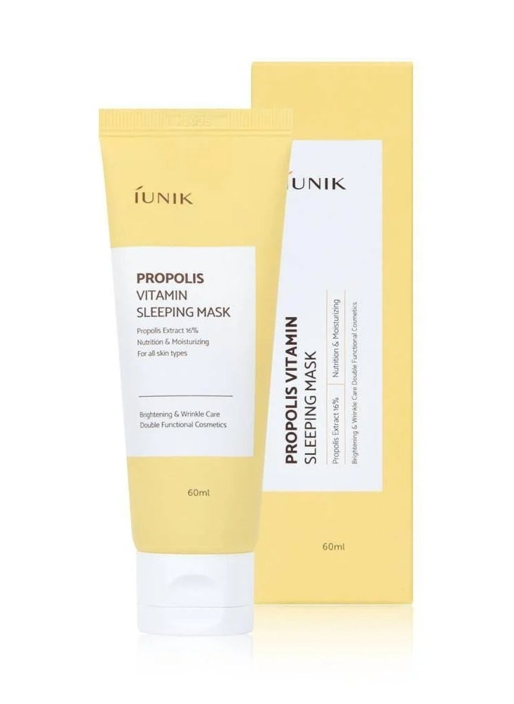iUNIK - Ionic Propolis Vitamin Sleeping Mask (60ml) - Image 1
