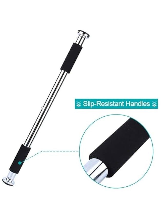 TRASSLE Doorway Pull Up Chin Up for Doorway, Adjustable 24.5 to 36 Inches Upper Body Workout Heavy Duty Home Gym Exercise Fitness Door Exercise - Image 4