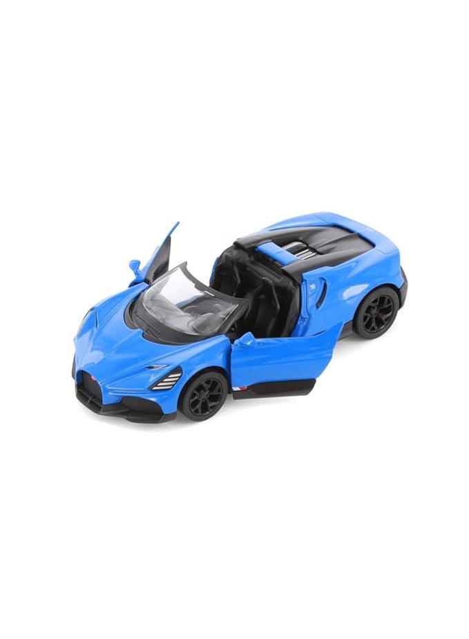 Kinsmart Bugatti Mistral Die-Cast Car – 1:36 Scale Model with Pull Back Action-Blue - Image 3