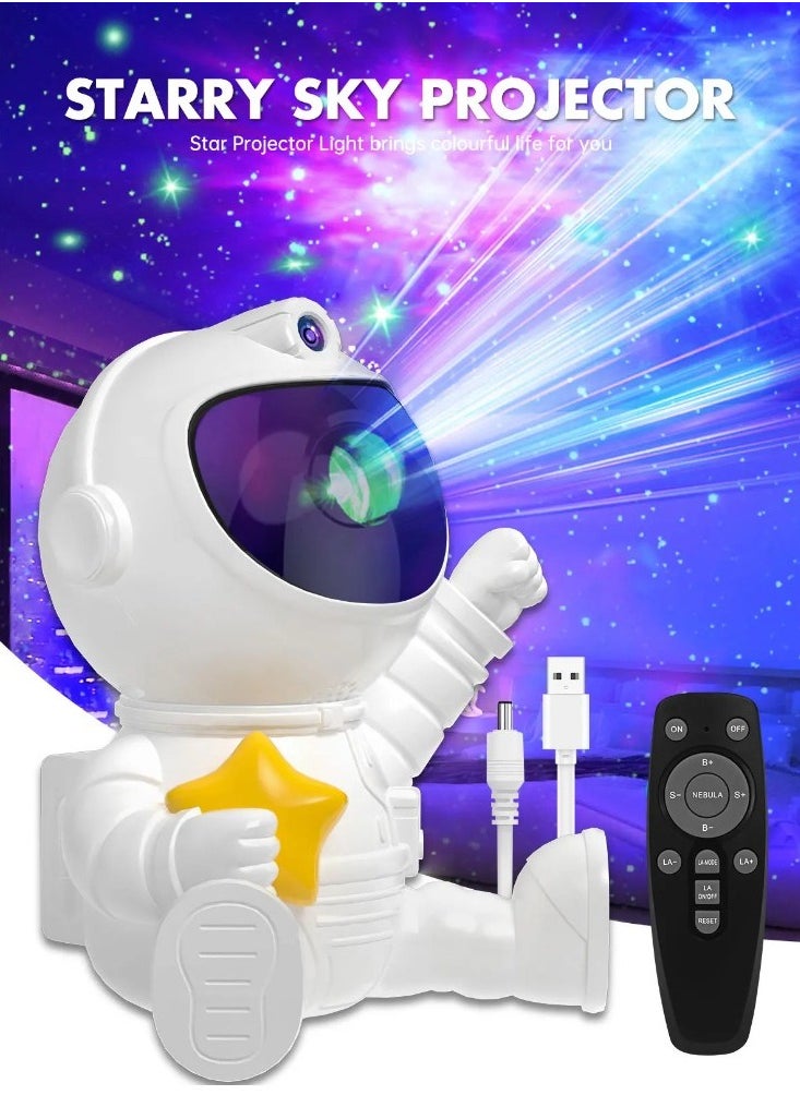 FPC Galaxy Star Projector LED Night Light Starry Sky Astronaut Porjectors Lamp For Decoration Bedroom Home Decorative Children Gifts  - Image 1