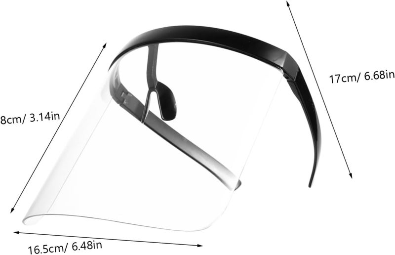 Angoily Waterproof Cover 1 Pc Adult Visor Goggle Smooth and Comfortable Protective Eye-wear Random - Image 2
