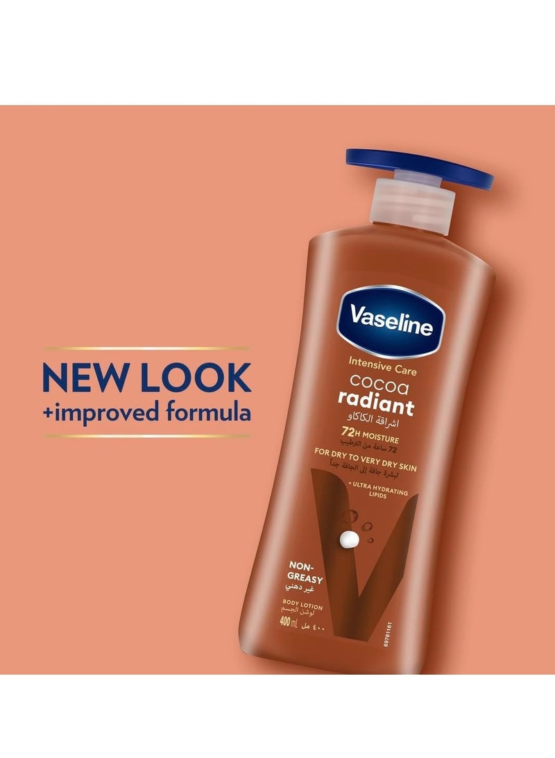 Vaseline Intensive Care Cocoa Body Lotion 725ml - Image 2