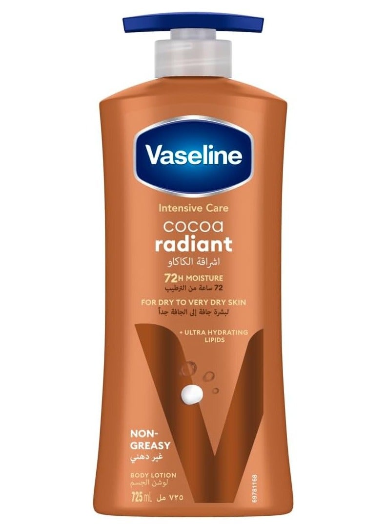Vaseline Intensive Care Cocoa Body Lotion 725ml - Image 1