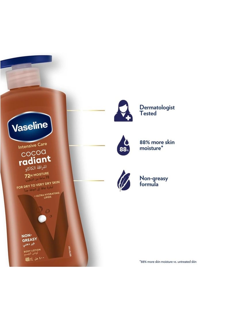 Vaseline Intensive Care Cocoa Body Lotion 725ml - Image 4