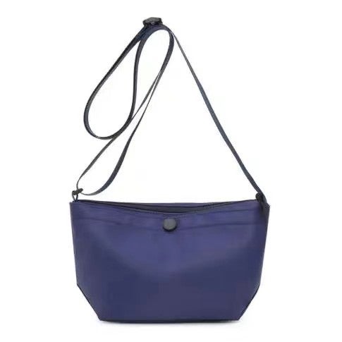 Summer Oxford Cloth Lightweight Womens Satchel dark blue