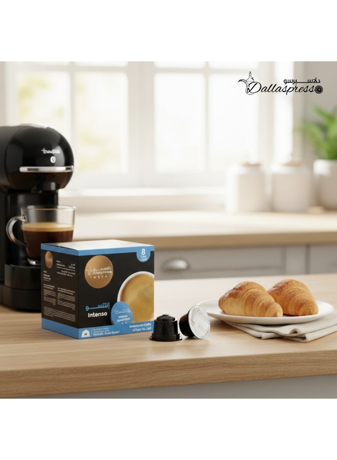 Dallaspresso Intenso Americano Capsules Pack of 3 – Dolce Gusto Compatible, Strong & Bold Coffee Blend - Image 4