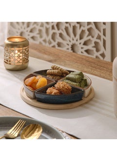 Home Box Eden 4-Piece Serving Set 13.5 x 3 x 9.5 cm  - Image 1