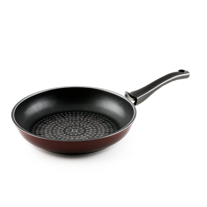TeChef  Blooming Flower Frying Pan with Teflon Platinum NonStick Coating PFOA Free  Ceramic Coated Outside 10 IN 26 cm
