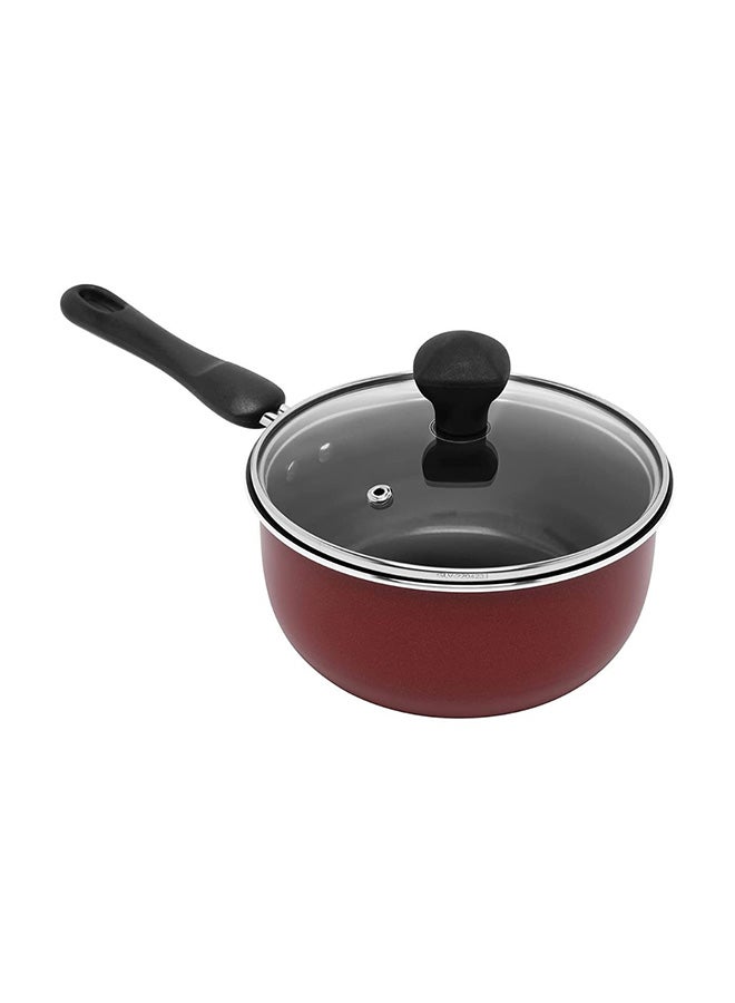 Prestige 7-Piece Aluminium Cookware Set Red 28cm - Image 5