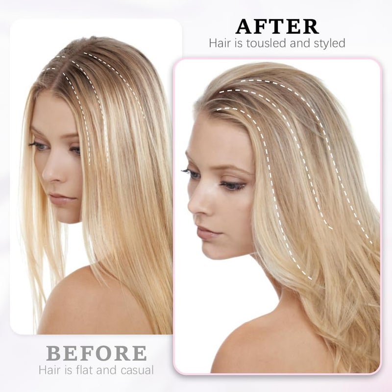 Hannea ® 2Pcs Hair Volumizer Hair Volume Clips for Women Men, Hair Puff Clips for Women, 3 & 6 Teeth Instant Comb for Fluffy Bangs, Volumizing Hair Clips No-Trace Hair Root Lifting Clips - Image 2