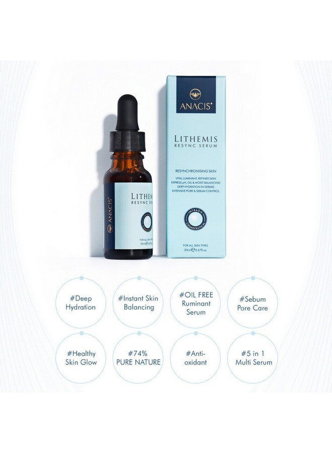 أناسيس مصل تقليل المسام للوجه، ترطيب مكثف عميق، توازن فوري للبشرة، غير لزج، غير دهني، مضاد للشيخوخة، العناية بالبشرة الكورية (1.01 أونصة سائلة) - Image 5