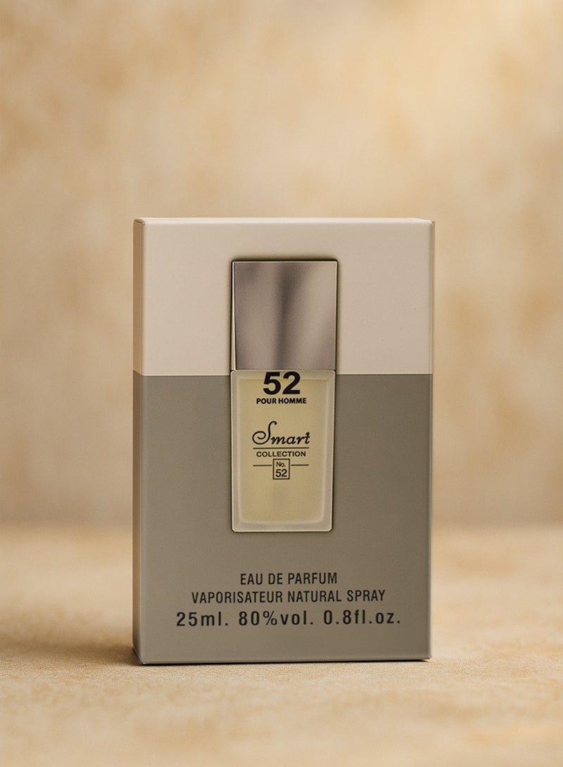 Smart collection Elegant Aromatic Men’s Perfume Smart Collection No. 52 Pour Homme | Woody & Fresh Spicy Scent | Best Long Lasting Perfume for Men 25ml - Image 3