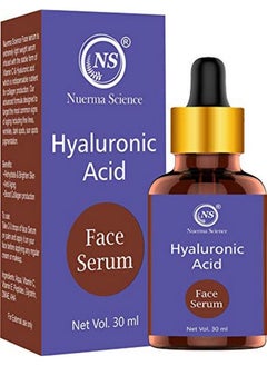 Nuerma Science Hyaluronic Acid Face Serum (For Skin Brightening Anti Aging Spotless Skin Dark Circles With Vitamin E & C)  - Image 2