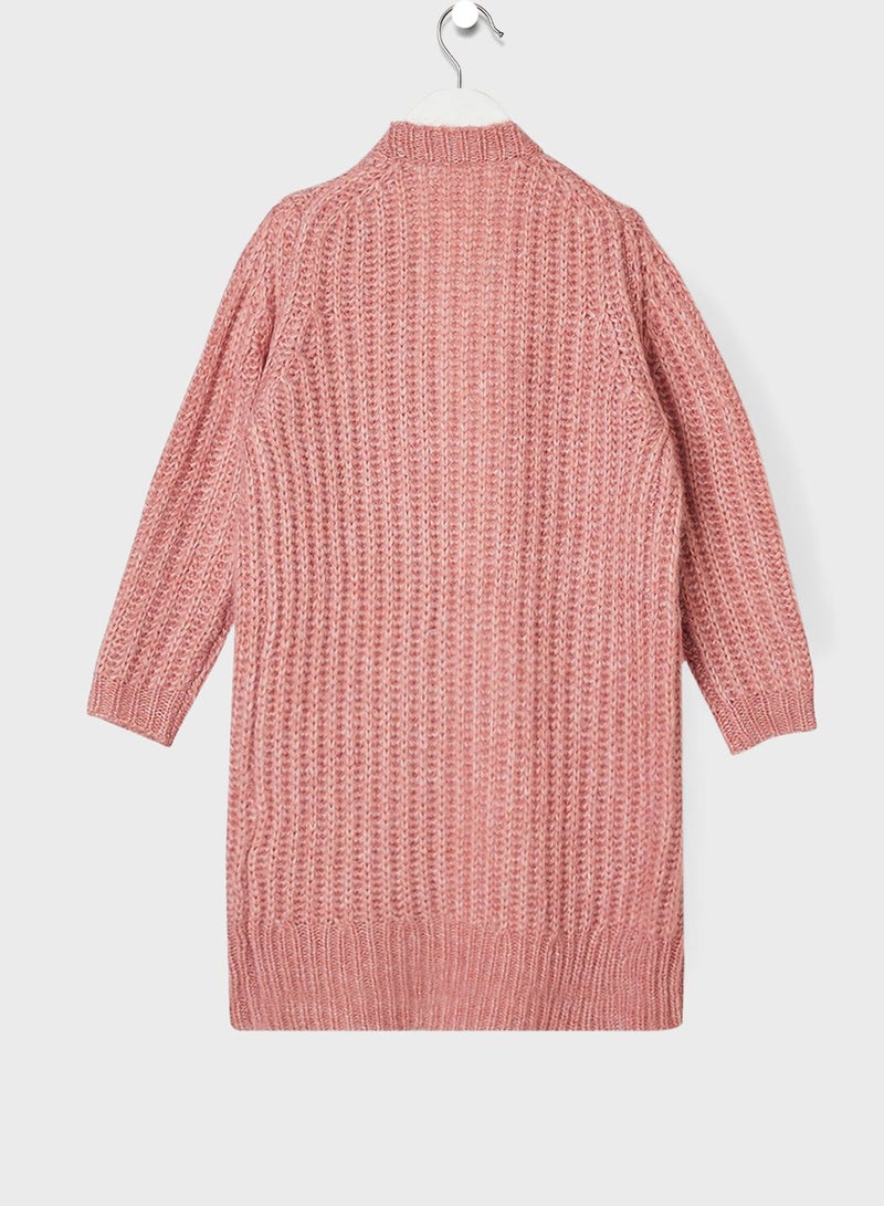 ONLY Kids Knit Long Sleeve Cardigan - Image 2