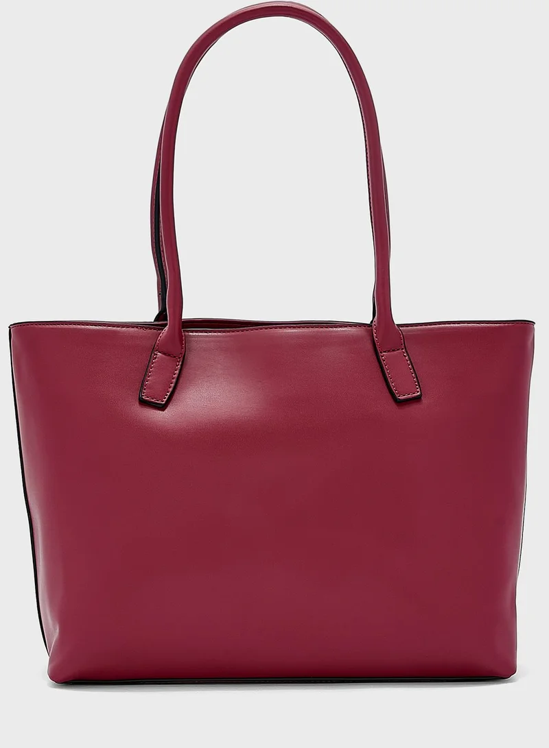Khizana Horsebit Detail Tote Bag