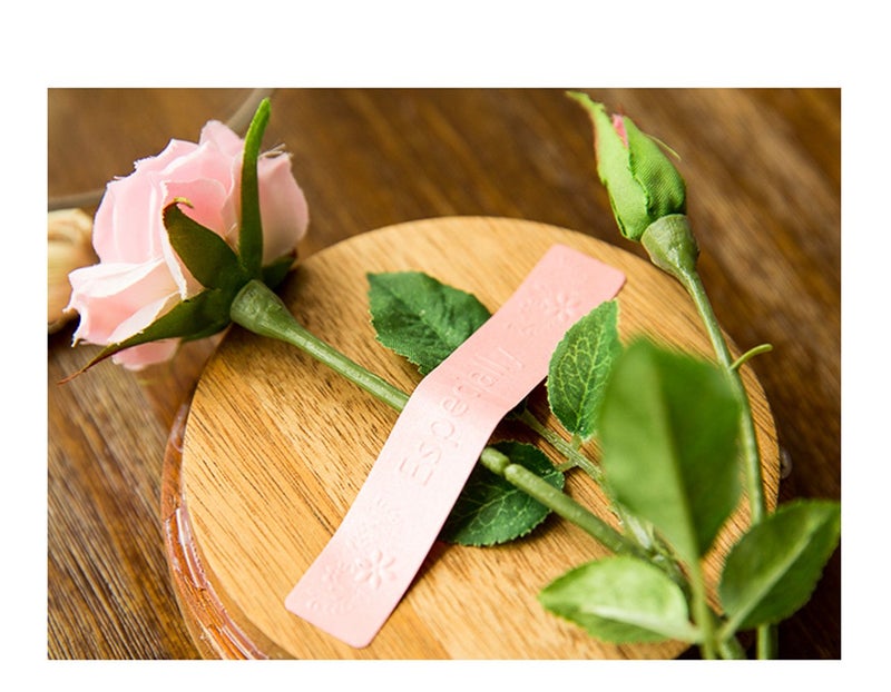 T-shin Envelopes Label Stickers Love Heart Shape Stickers 60 PCS Kraft Paper Thank You Stickers Retro Metallic DIY Decorative Adhesive Label for Packaging Bake Decoration Wedding Party Gift (Pink) - Image 5