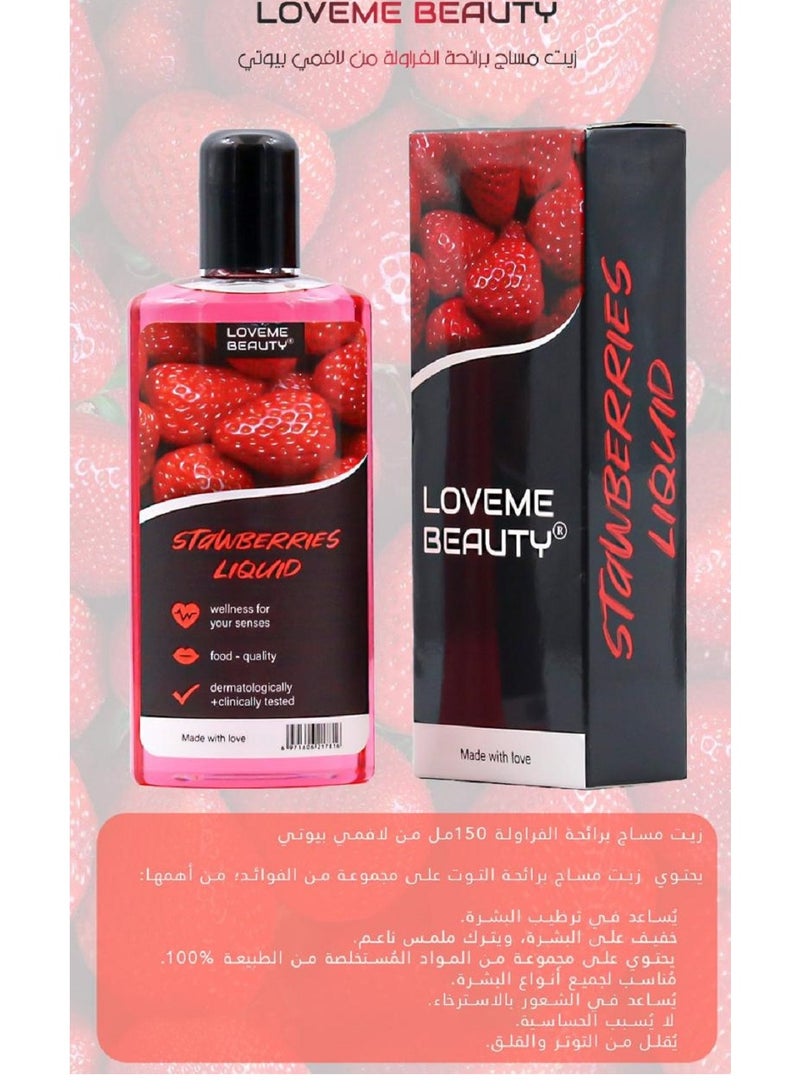 Fragrant-scented massage oil 150 ml