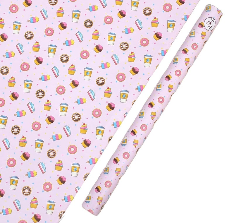 Skywalk Gift Bags Gift Wrapping Paper Sheet Combo 5 Colorful Gift Paper Bag & 5 Gift Wrapping Sheet Party Return Favor Gift Essential Goodie Bag Birthday Anniversary BG-13-GP-110 - Image 3