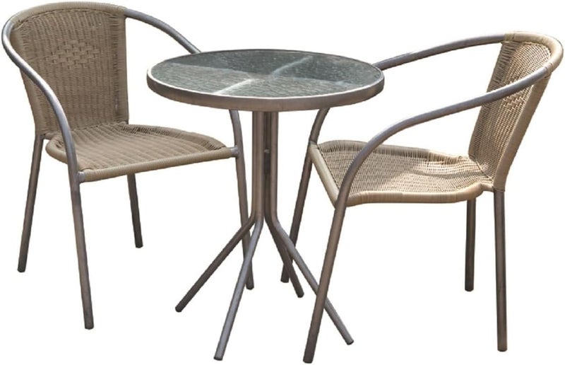 Bosmere Weatherproof Cafe Round Table  Chairs Cover 43 Diameter x 34 High Green - Image 3