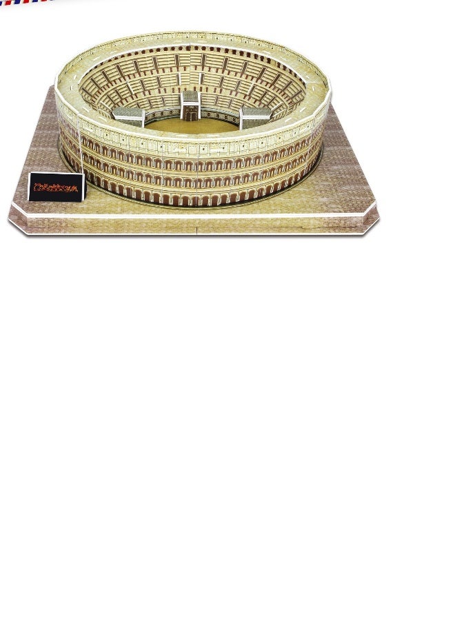 Beauenty 3d model world architecture stereoscopic jigsaw Colosseum