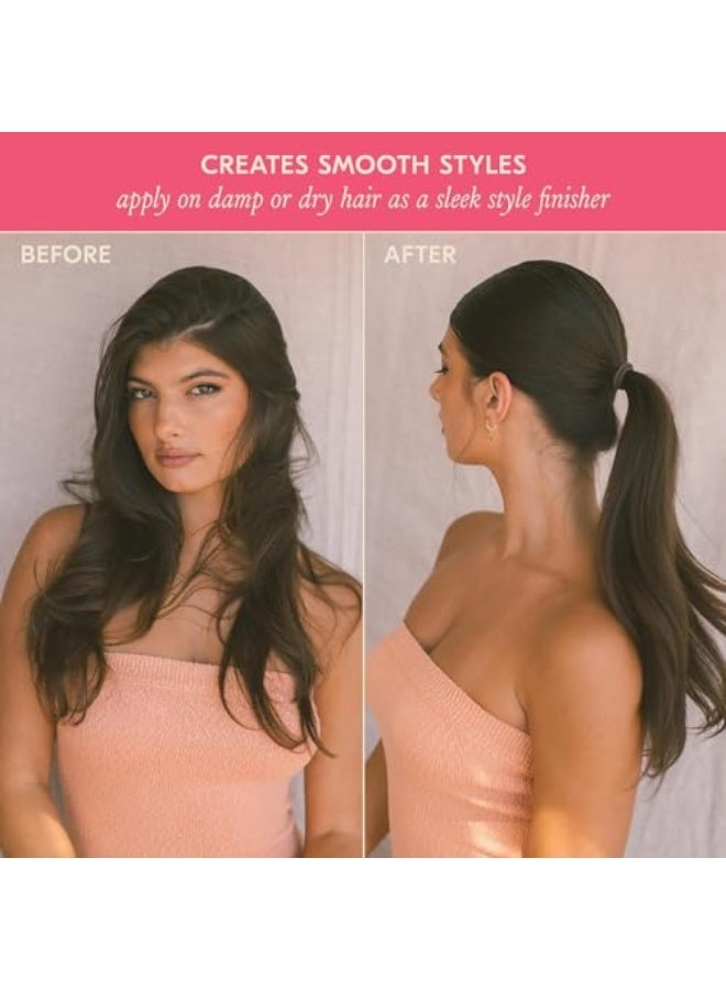 كريم تصفيف 3 في 1 من دالي فاكهة الصبار - تسريحات ناعمة، تحضير لتجفيف لامع، تحديد التجاعيد (5 أونصات) - Image 3