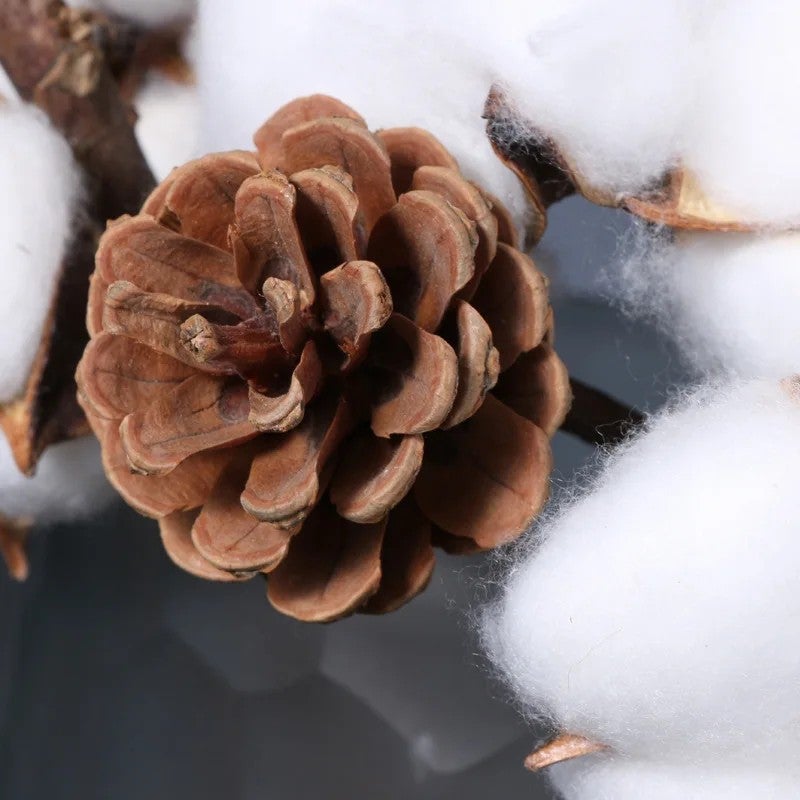 Bluejw Naturally Dried Cotton Flowers – Real Dried Plants for DIY Wedding Bouquets, Home Decor, Rustic Floral Arrangements & Party Centerpieces - Image 5