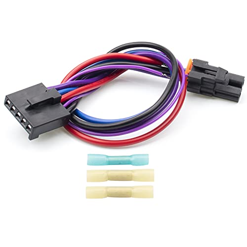 HOPUT 3 Pins Blower Motor Resistor Connector for 8e5h-19e624-a, 89018778, 89019351, 1581773, Compatible with Chevy, GMC Silverado, Tahoe, Suburban, Sierra, Yukon XL - AC - Image 1