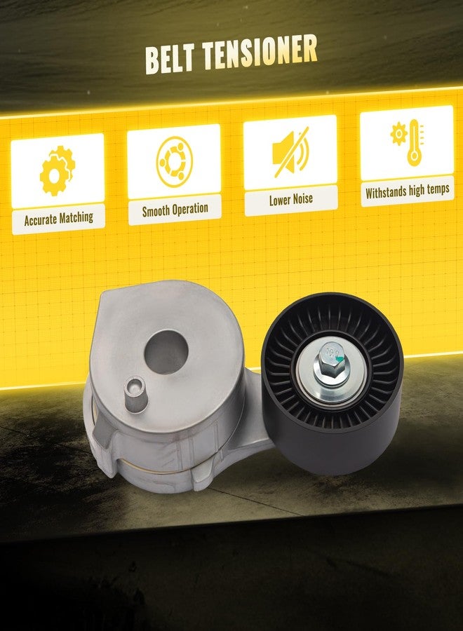 TUCAREST مجموعة بكرة شد سير محرك الملحقات TUCAREST 38165 (لـ L4-2.2L) مناسبة لسيارات شيفروليه S10، جي-إم سي سونوما موديلات 1998-2003 / إس-أوزو هومبر موديلات 1999-2000 [# 24576073 88997004] - Image 4