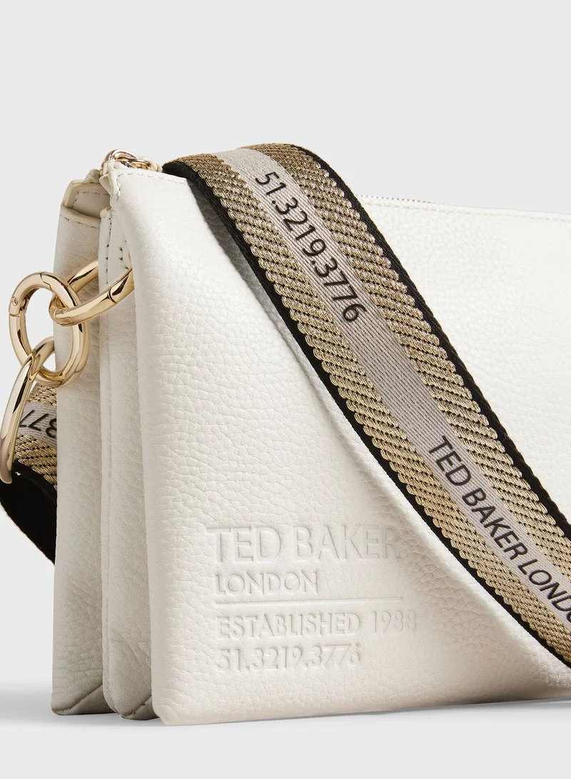 Ted Baker Delphia Branded Webbing Crossbody Bag