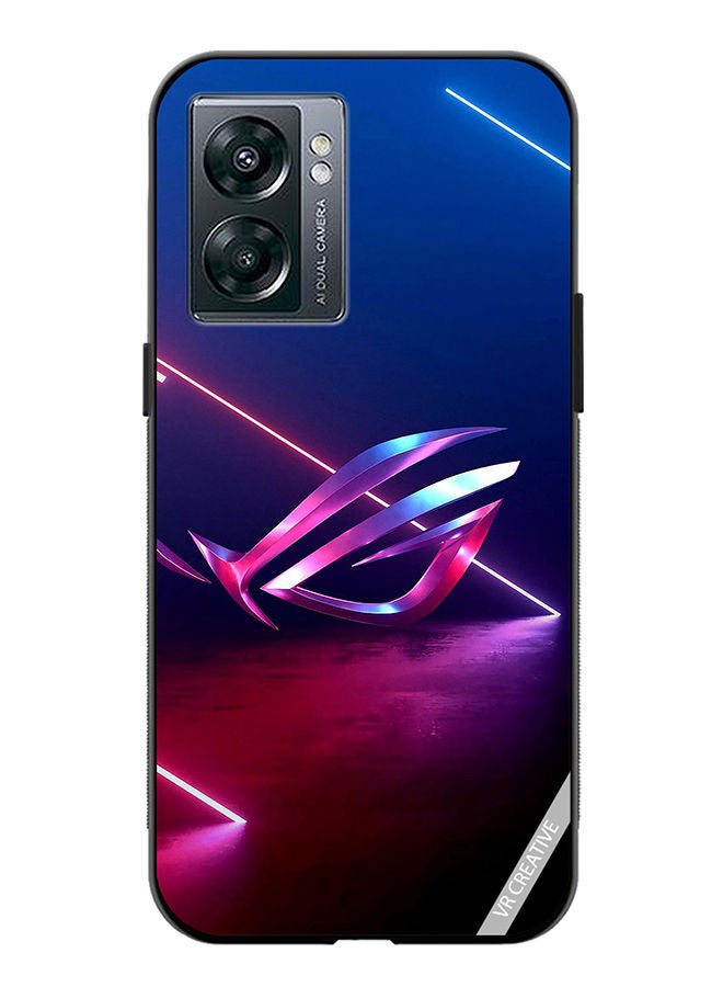 VR CREATIVE Protective Case Cover For OnePlus Nord N300 Republic Of Gamers Logo Design Multicolour - Image 1