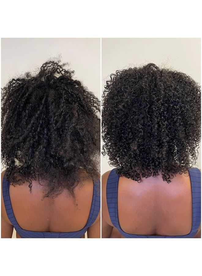 L'anza Healing Curls Butter Conditioner - Curly Hair Product for Moisturising and Detangling Velvety Curls with Anti-Humidity Moisturisers, with Sulphate Free, Paraben Free Formula (8 Fl Oz) - Image 5