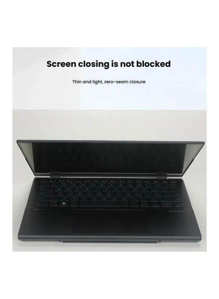 general 4-Pack Keyboard Protector Compatible 2025 Asus Zenbook Duo 2-in-1 Laptop Dual 14-inch OLED (UX8406C) Silicone TPU Laptop Keyboard Sleeve Skin - Image 2