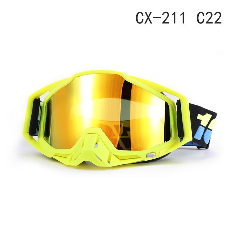 1nn u/n Cross-Border Motorcycle Goggles Ski Goggles 100% UV Protection Off-Road Windproof Glasses for Cycling and Downhill Riding - Image 1