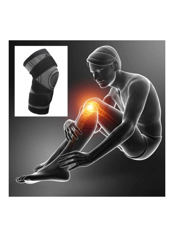 Beauenty 2-Piece Knee Pads Running Bike Basketball  with Adjustable Strap Wrap M - Image 3