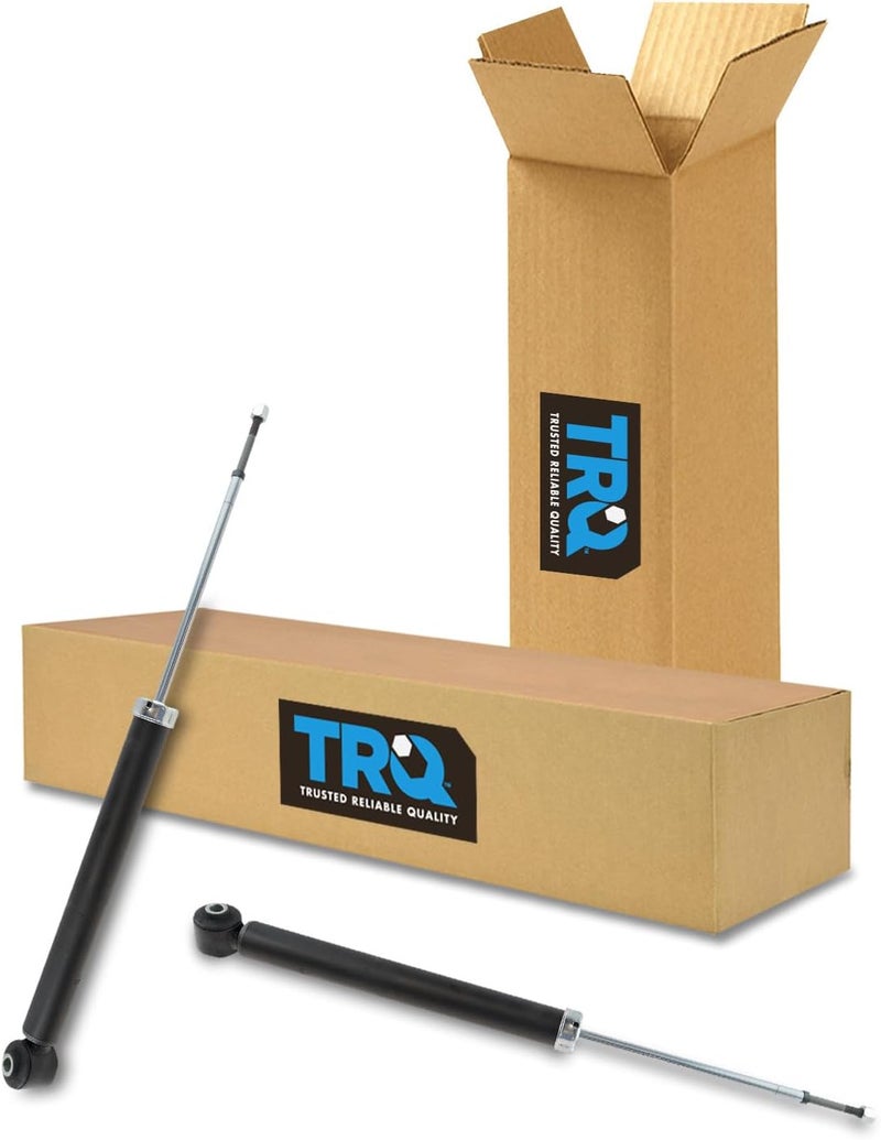 TRQ Rear Shock Absorber Set Compatible with 2006-2011 Hyundai Accent Kia Rio Rio5 2014-2019 Soul - Image 1