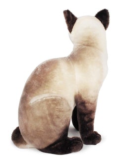 VIAHART دمية القط السيامي ستيفان من VIAHART مقاس 36 سم من القطيفة المحشوة من Tiger Tale Toys  - Image 5